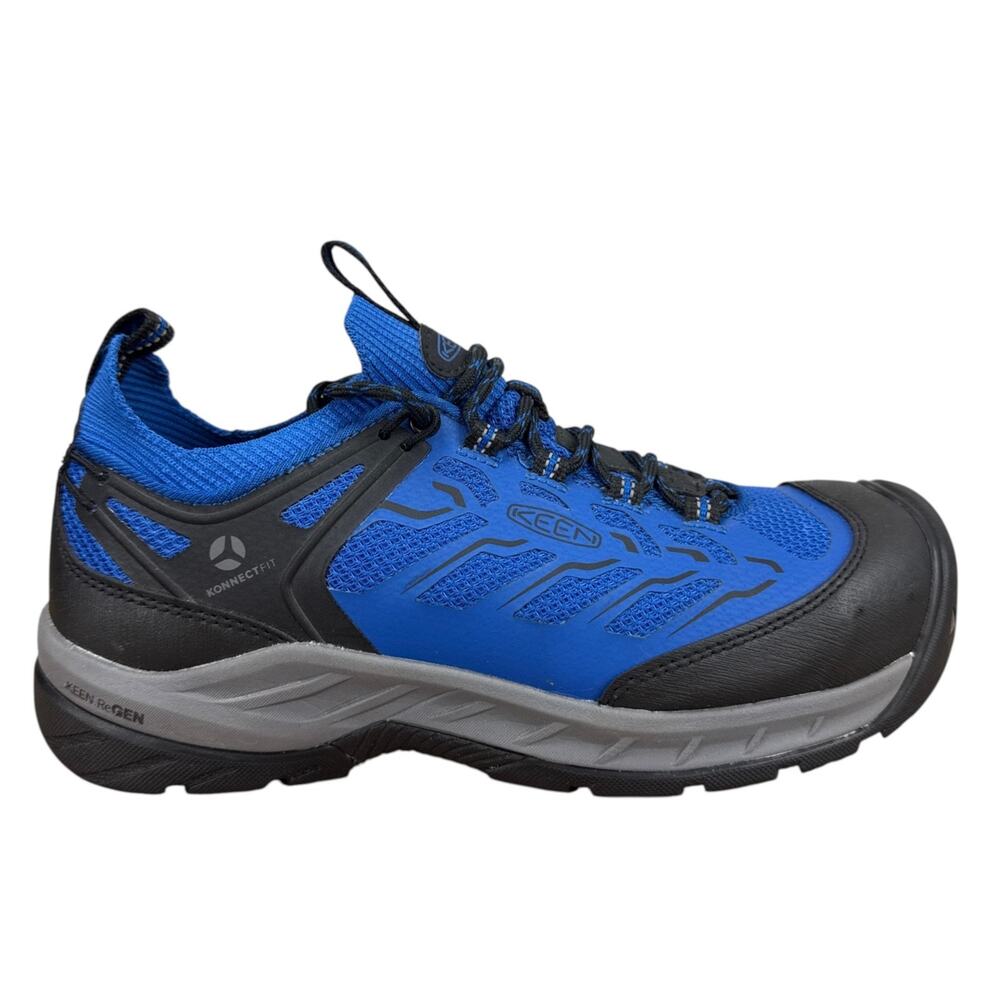 KEEN Utility Vista Energy Carbon Safety Toe Work Shoe Blue Mens 9W 9 Wide EH